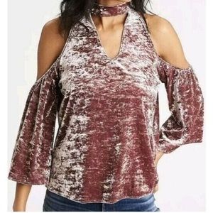 American Eagle Outfitters velvet top